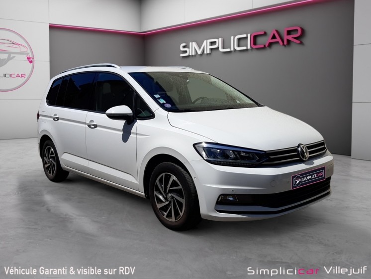Volkswagen touran 1.5 tsi evo 150 dsg7 5pl connect entretien vw park assist caméra de recul car play garantie 12 mois... Volkswagen touran 1.5 tsi evo 150 dsg7 5pl connect entretien vw park assist caméra de recul car play garantie 12 mois...