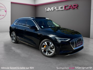 Audi e-tron 55 quattro 408 ch avus extended garantie / toit ouvrant/360°/bang olufsen 3d/cuir chauffants av-ar occasion...