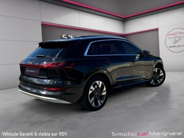 Audi e-tron 55 quattro 408 ch avus extended garantie / toit ouvrant/360°/bang olufsen 3d/cuir chauffants av-ar occasion...
