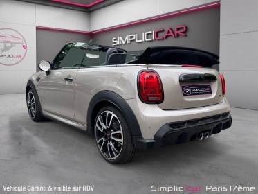 Mini cabriolet f57 lci ii john cooper works 231 ch bva8 / harman kardon / premiere main / garantie 12 mois occasion paris...