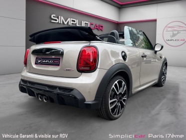 Mini cabriolet f57 lci ii john cooper works 231 ch bva8 / harman kardon / premiere main / garantie 12 mois occasion paris...