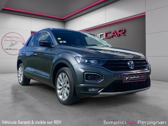 Volkswagen t-roc 1.6 tdi 115 start/stop bvm6 carat - full suivi volkswagen, virtual, toit ouvrant, caméra - garantie 12 mois...