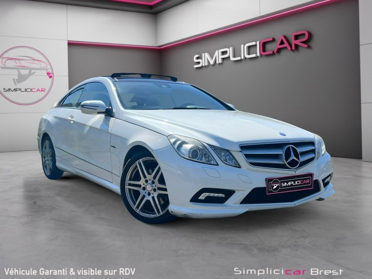 Mercedes classe e coupe 350 cdi blueefficiency executive a - toit ouvrant- pack amg - 231cv occasion simplicicar brest... Mercedes classe e coupe 350 cdi blueefficiency executive a - toit ouvrant- pack amg - 231cv occasion simplicicar brest...