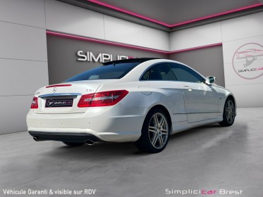 Mercedes classe e coupe 350 cdi blueefficiency executive a - toit ouvrant- pack amg - 231cv occasion simplicicar brest...