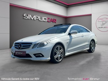 Mercedes classe e coupe 350 cdi blueefficiency executive a - toit ouvrant- pack amg - 231cv occasion simplicicar brest...