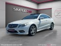 Mercedes classe e coupe 350 cdi blueefficiency executive a - toit ouvrant- pack amg - 231cv occasion simplicicar brest...