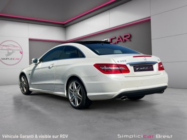 Mercedes classe e coupe 350 cdi blueefficiency executive a - toit ouvrant- pack amg - 231cv occasion simplicicar brest...