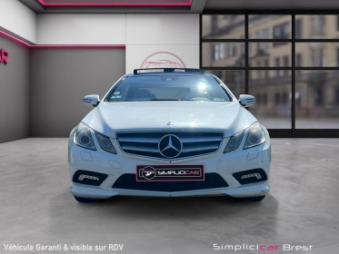 Mercedes classe e coupe 350 cdi blueefficiency executive a - toit ouvrant- pack amg - 231cv occasion simplicicar brest...