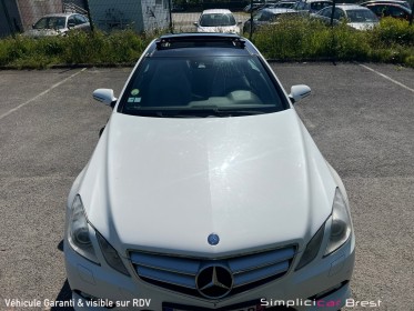 Mercedes classe e coupe 350 cdi blueefficiency executive a - toit ouvrant- pack amg - 231cv occasion simplicicar brest...