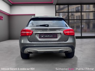 Mercedes classe gla 200 sensation 7-g dct a / camÉra de recul / carplay / entretien / garantie 12 mois occasion paris 17ème...