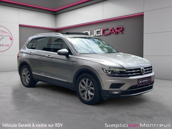 Volkswagen tiguan 2.0 tdi 150 dsg7 carat boite automatique toit ouvrant garantie 12 mois occasion montreuil (porte de...