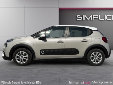 Citroen c3 puretech 82cv distri ok/carplay/radar - garantie 12 mois - occasion simplicicar marignane  simplicicar...