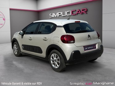 Citroen c3 puretech 82cv distri ok/carplay/radar - garantie 12 mois - occasion simplicicar marignane  simplicicar...