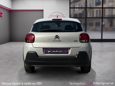 Citroen c3 puretech 82cv distri ok/carplay/radar - garantie 12 mois - occasion simplicicar marignane  simplicicar...
