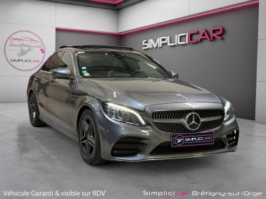 Mercedes classe c 220 d 9g-tronic amg line toit ouvrant/camera360 garantie 12mois occasion simplicicar bretigny-sur-orge...