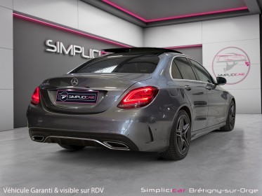 Mercedes classe c 220 d 9g-tronic amg line toit ouvrant/camera360 garantie 12mois occasion simplicicar bretigny-sur-orge...