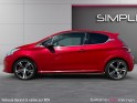 Peugeot 208 1.6 thp 200ch bvm6 gti  intérieur semi-cuir noir et rouge  garantie 12 mois occasion simplicicar vernon...