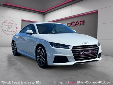 Audi tt coupe 1.8 tfsi 180 s tronic 7 s line occasion simplicicar brie-comte-robert simplicicar simplicibike france