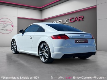 Audi tt coupe 1.8 tfsi 180 s tronic 7 s line occasion simplicicar brie-comte-robert simplicicar simplicibike france