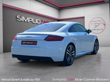 Audi tt coupe 1.8 tfsi 180 s tronic 7 s line occasion simplicicar brie-comte-robert simplicicar simplicibike france