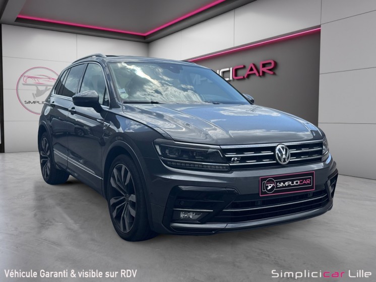 Volkswagen tiguan 2.0 tdi 150 dsg7 black r-line occasion simplicicar lille  simplicicar simplicibike france