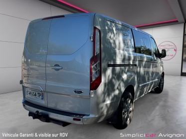 Ford transit custom nugget 320 l1h1 2.0 ecoblue 170 bva trend occasion avignon (84) simplicicar simplicibike france