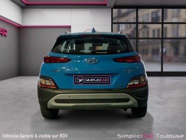 Hyundai kona hybrid 141 initia/garantie 12 mois/ camera/ apple carplay/rég - lim de vitesse/ occasion toulouse (31)...