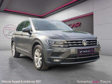 Volkswagen tiguan 2.0 tdi 150 dsg7 carat occasion simplicicar tours  simplicicar simplicibike france