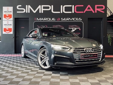 Audi a5 a5 2.0 tdi 190 s tronic 7 quattro s line - garantie 12 mois - entretien audi occasion  simplicicar aix les bains...