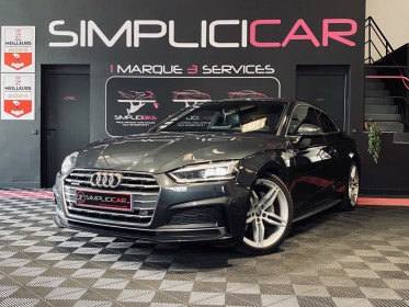 Audi a5 a5 2.0 tdi 190 s tronic 7 quattro s line - garantie 12 mois - entretien audi occasion  simplicicar aix les bains...