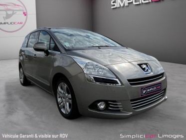 Peugeot 5008 1.6 hdi 112ch fap bvm6 style 7pl occasion simplicicar limoges  simplicicar simplicibike france