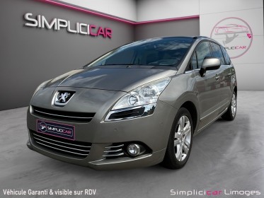 Peugeot 5008 1.6 hdi 112ch fap bvm6 style 7pl occasion simplicicar limoges  simplicicar simplicibike france