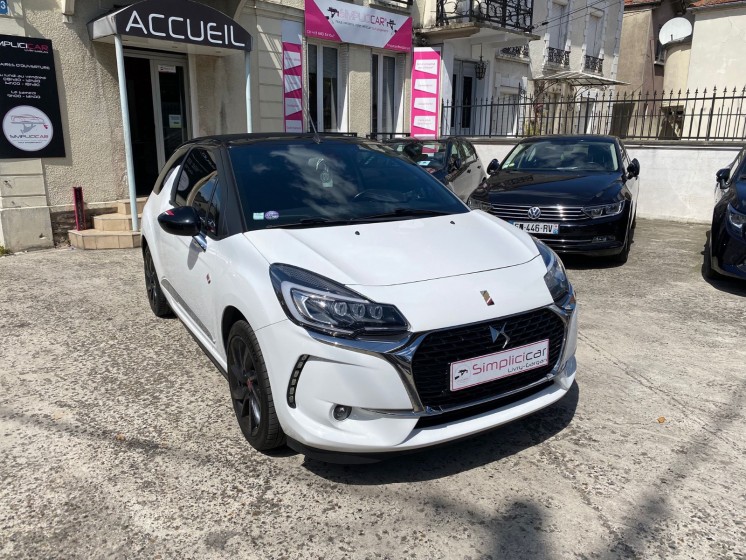 Ds ds 3 puretech 110 ss bvm5 performance line occasion simplicicar livry gargan simplicicar simplicibike france Ds ds 3 puretech 110 ss bvm5 performance line occasion simplicicar livry gargan simplicicar simplicibike france