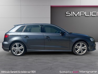 Audi a3 sportback 2.0 tdi 150 s tronic 6 s line-phare matrix led-apple carplay-garantie 12 mois- occasion simplicicar...