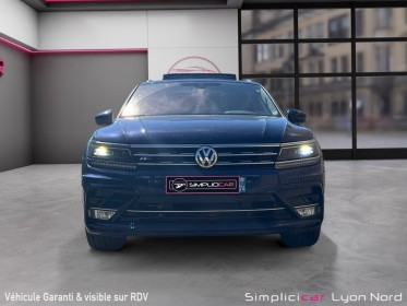Volkswagen tiguan 2.0 tdi 150 fap bluemotion 4motion dsg7 - r-line  toit ouvrant  attelage occasion simplicicar lyon nord ...