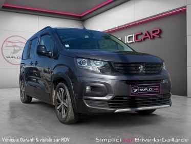 Peugeot rifter standard bluehdi 130 ss bvm6 gt line attelage occasion simplicicar brive la gaillarde  simplicicar...