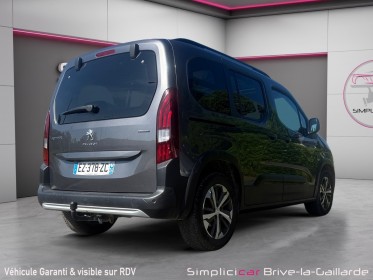 Peugeot rifter standard bluehdi 130 ss bvm6 gt line attelage occasion simplicicar brive la gaillarde  simplicicar...