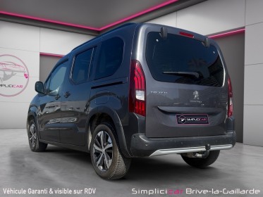 Peugeot rifter standard bluehdi 130 ss bvm6 gt line attelage occasion simplicicar brive la gaillarde  simplicicar...