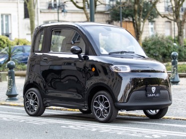 Simplici  s1 sans permis electrique neuve occasion simplicicar royan simplicicar simplicibike france