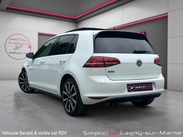 Volkswagen golf 1.4 tsi 204 hybride rechargeable dsg6 gte occasion simplicicar lagny  simplicicar simplicibike france