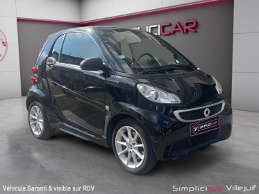 Smart fortwo cabrio smart electric drive avec batterie entretien mercedes radio/mp3 vitres Électriques garantie 12 mois...