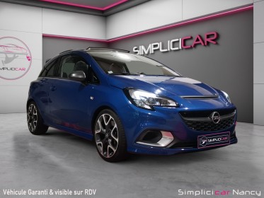 Opel corsa 1.6 turbo 207ch opc pack performance / toit ouvrant / pack carbone / garantie 12 mois occasion simplicicar nancy...