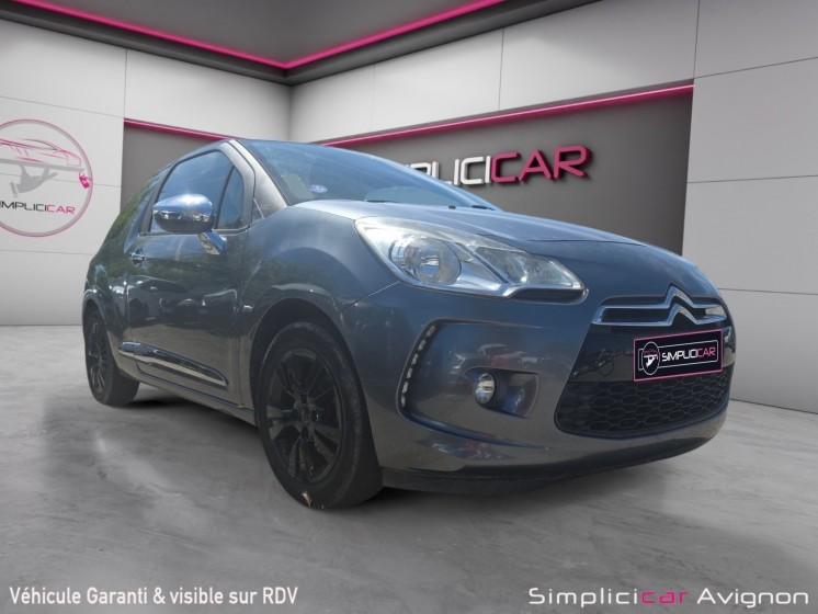 Citroen ds3 vti 120 airdream so chic cuir gps camera occasion avignon (84) simplicicar simplicibike france Citroen ds3 vti 120 airdream so chic cuir gps camera occasion avignon (84) simplicicar simplicibike france