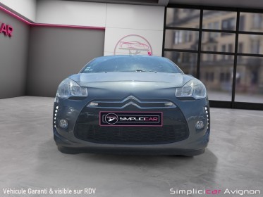 Citroen ds3 vti 120 airdream so chic cuir gps camera occasion avignon (84) simplicicar simplicibike france