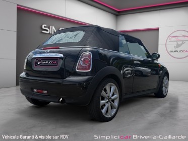 Mini r57 cabriolet lci on 1.6 i 16v 98 cv occasion simplicicar brive la gaillarde  simplicicar simplicibike france