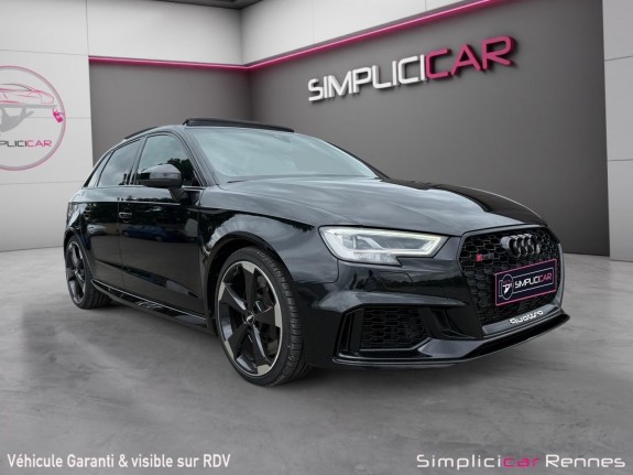 Audi rs3 sportback 2.5 tfsi 400 s tronic 7 quattro occasion simplicicar rennes simplicicar simplicibike france