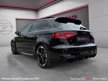 Audi rs3 sportback 2.5 tfsi 400 s tronic 7 quattro occasion simplicicar rennes simplicicar simplicibike france