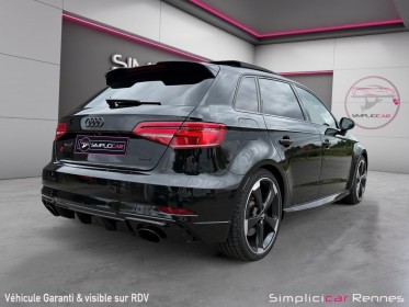 Audi rs3 sportback 2.5 tfsi 400 s tronic 7 quattro occasion simplicicar rennes simplicicar simplicibike france