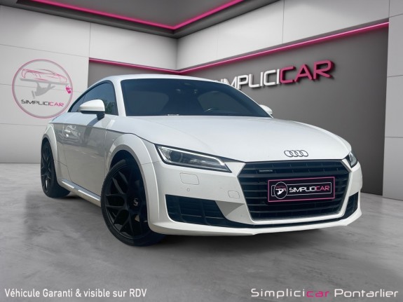 Audi tt coupe 2.0 tfsi 230 quattro s tronic 6 occasion simplicicar pontarlier simplicicar simplicibike france