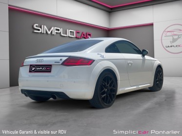 Audi tt coupe 2.0 tfsi 230 quattro s tronic 6 occasion simplicicar pontarlier simplicicar simplicibike france